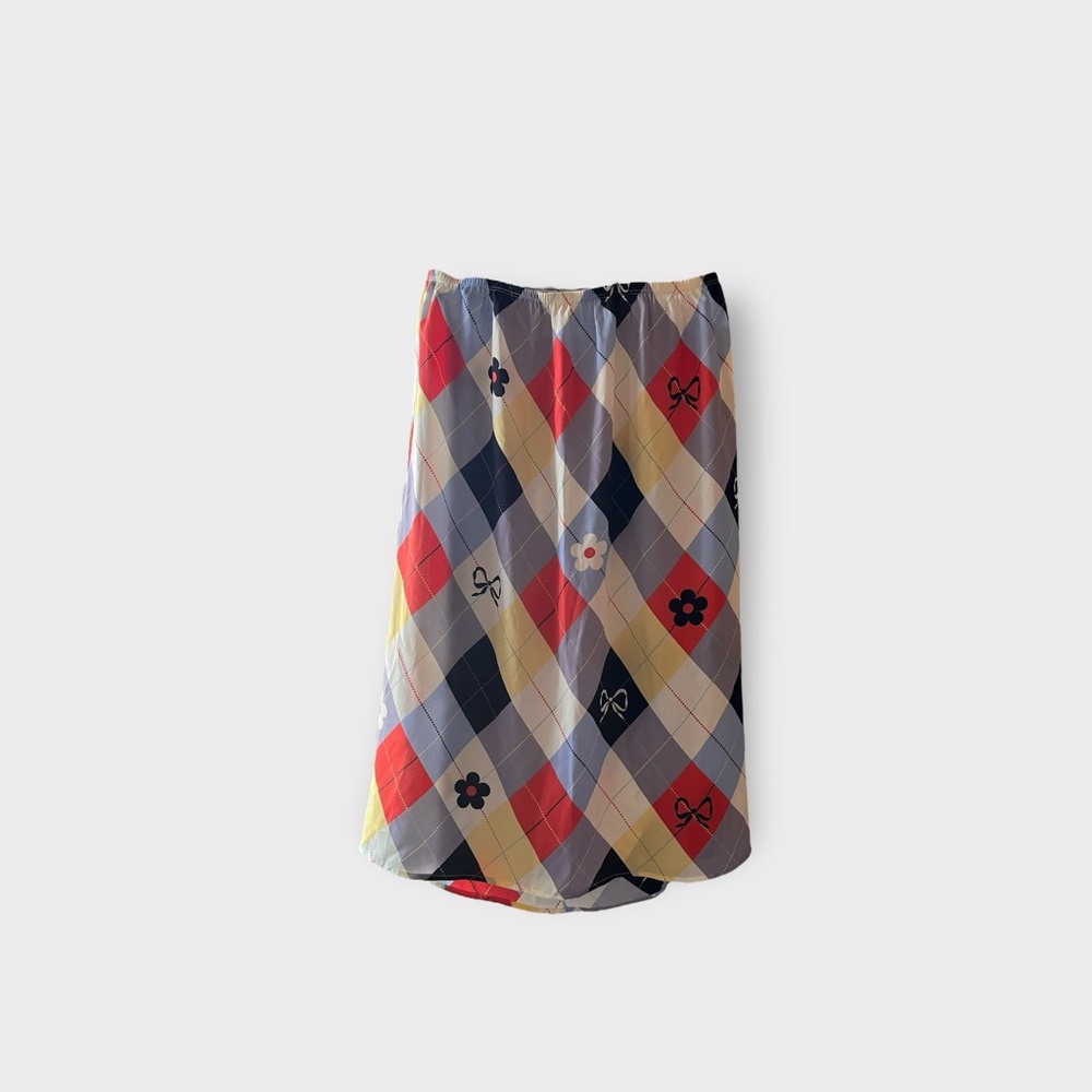 Lisa Says Gah Multicolor Checkered Set with top and skirt - Picture 7 of 11